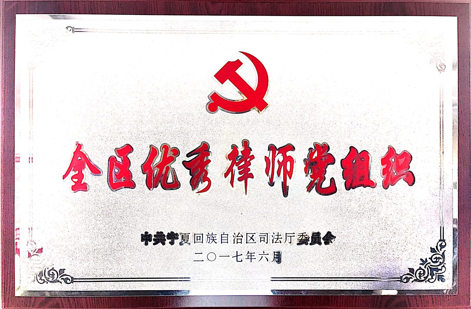 2017 · 2017全区优秀律师党组织